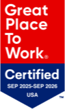 Great place to work. Certified September 2025 - September 2026 USA